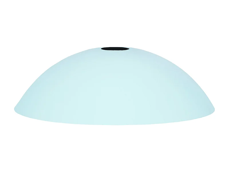 Abat-jour TOSEL ,métal,Bleu,H8,5xD29xP29cm