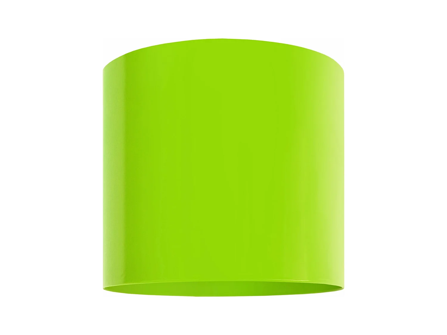 Abajur TOSEL UZIBUZI metal cilindro Verde D13,5 x H13,5  cm