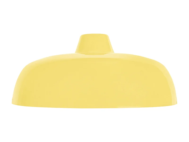 Abat-jour TOSEL ,métal,Jaune ,H13,2xD30xP30cm