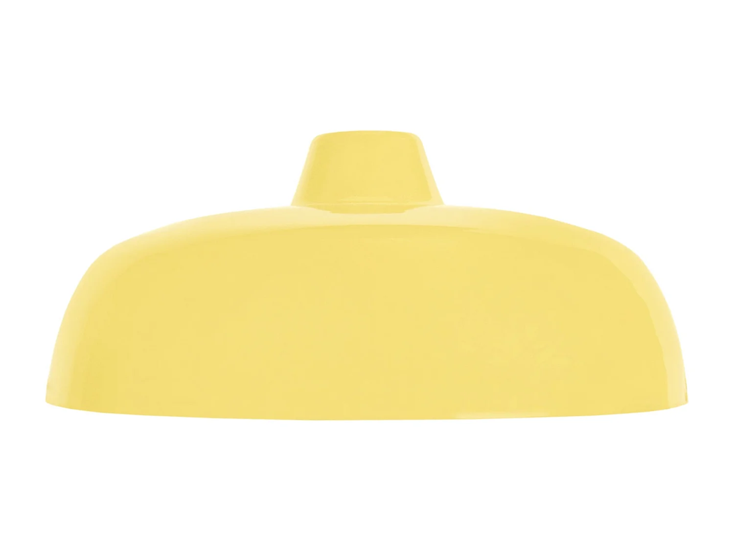 Abat-jour TOSEL ,métal,Jaune ,H13,2xD30xP30cm