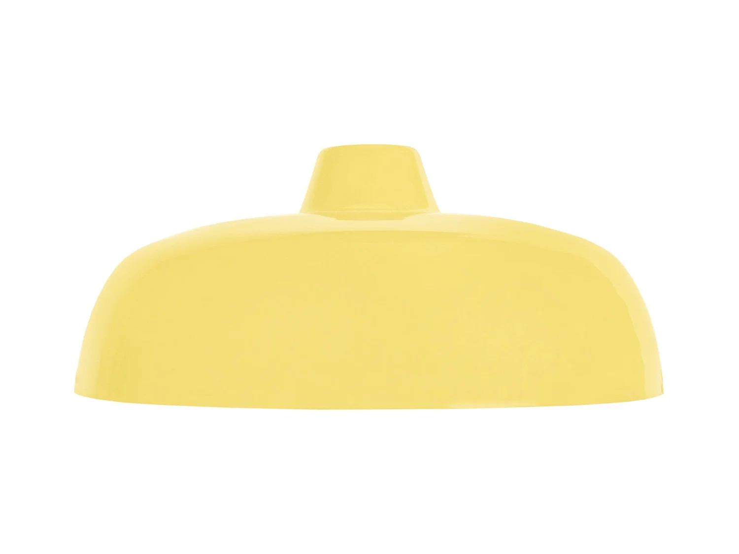Abat-jour TOSEL ,métal,Jaune ,H13,2xD30xP30cm