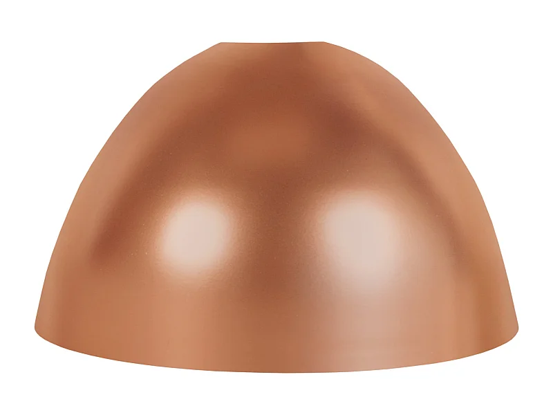 Abajur TOSEL QUOKA metal tigela cobre D25 x H15,5  cm