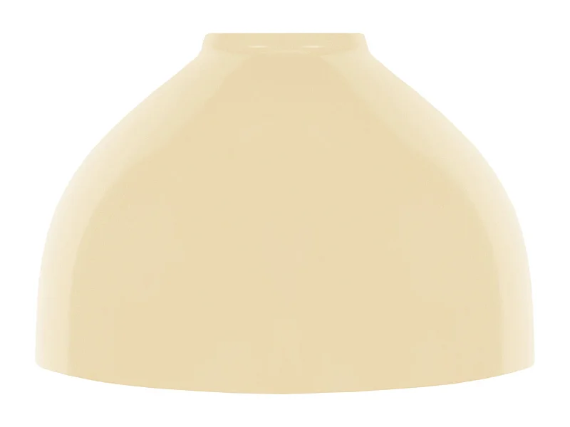 Abat-jour TOSEL ,métal,Beige,H15,5xD23xP23cm
