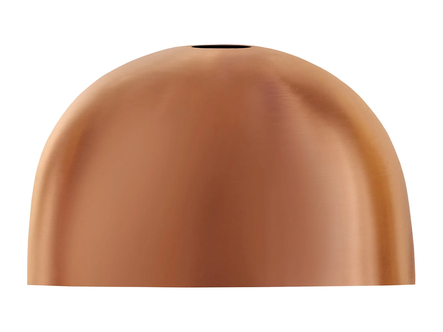 Abajur TOSEL SEQUOIA metal cúpula cobre D29 x H14  cm