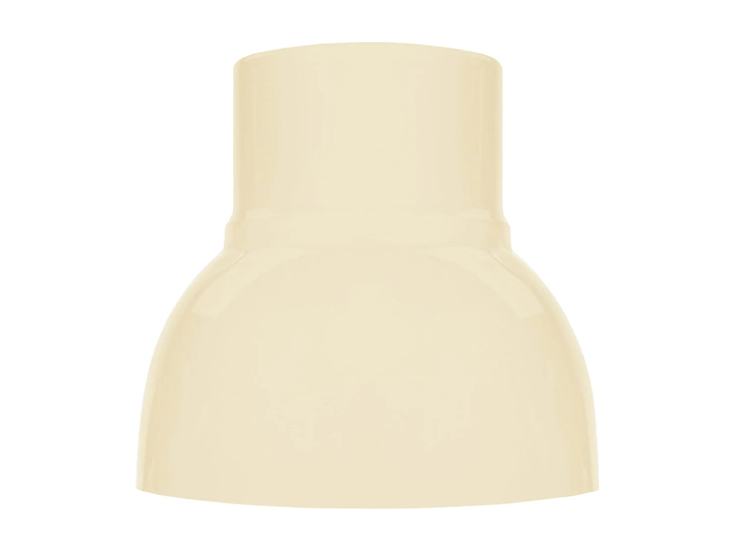 Pantalla TOSEL ,metal,Beige,A24xD24,5xP24,5cm