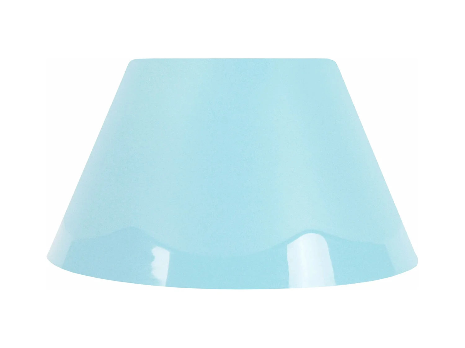 Abat-jour plastique   blue 12 cm.