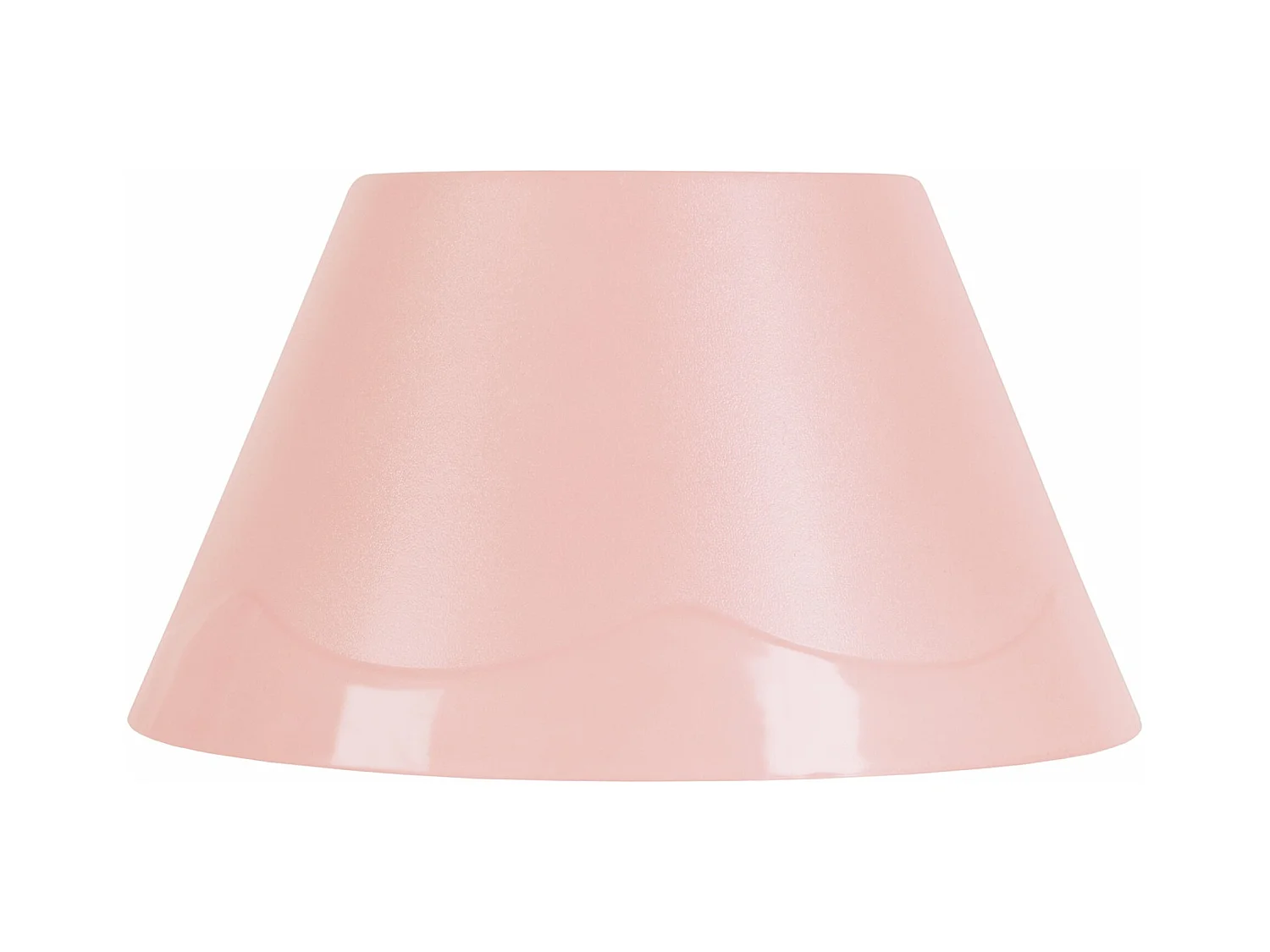 Abat-jour plastique   rose12 cm.