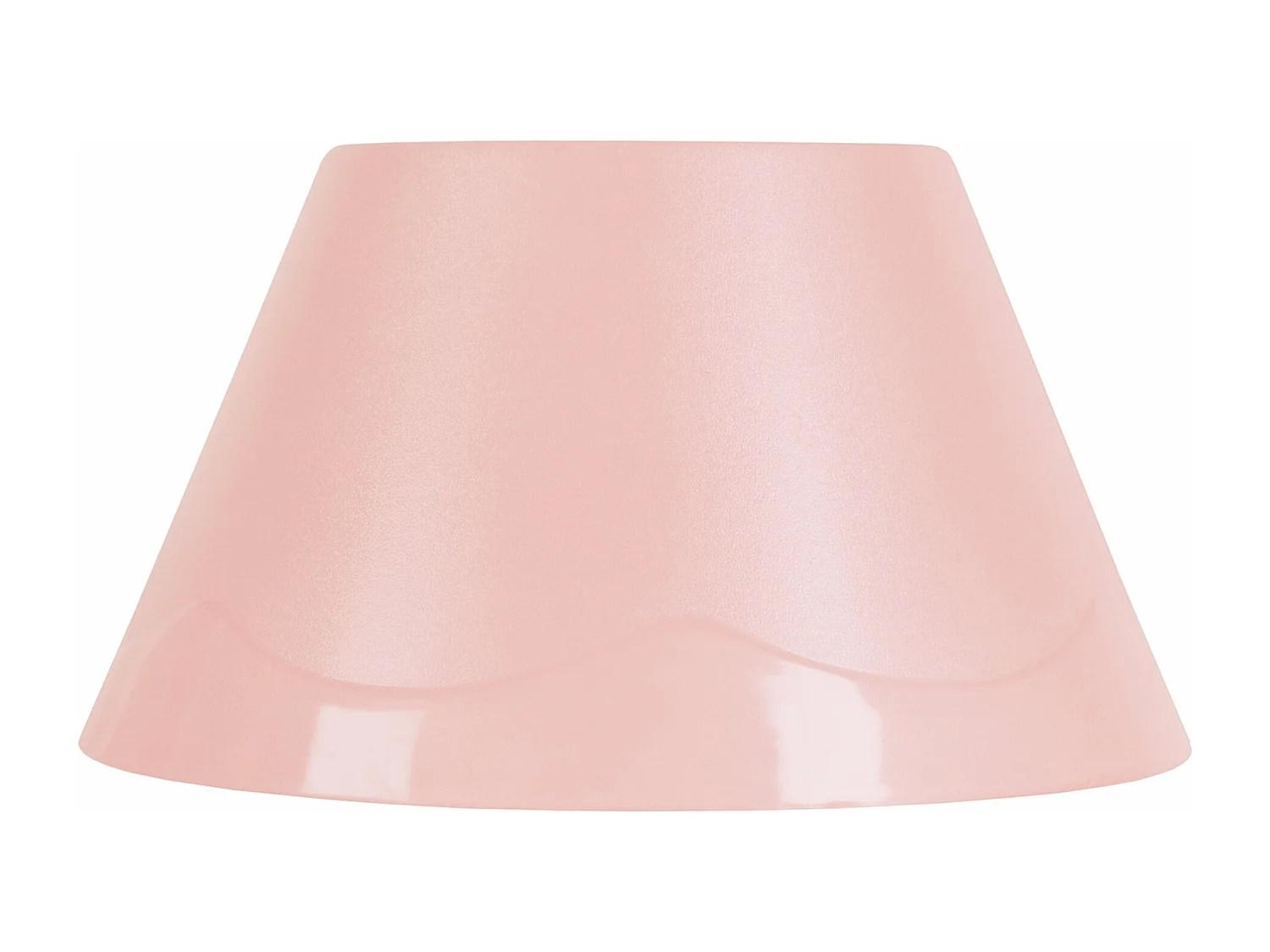 Abat-jour plastique   rose12 cm.