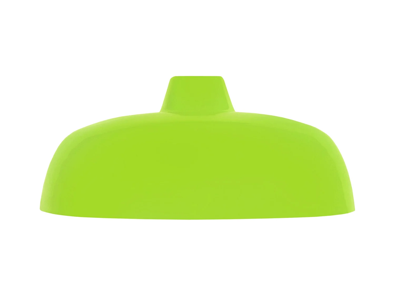 Abajur TOSEL TROG metal cúpula Verde D30 x H13.2  cm