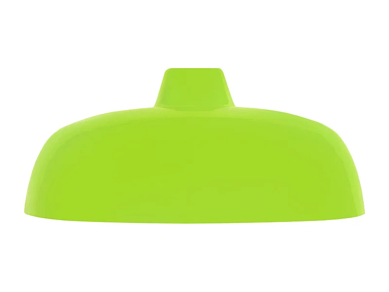 Pantalla TOSEL ,metal,Verde,A13,2xD30xP30cm