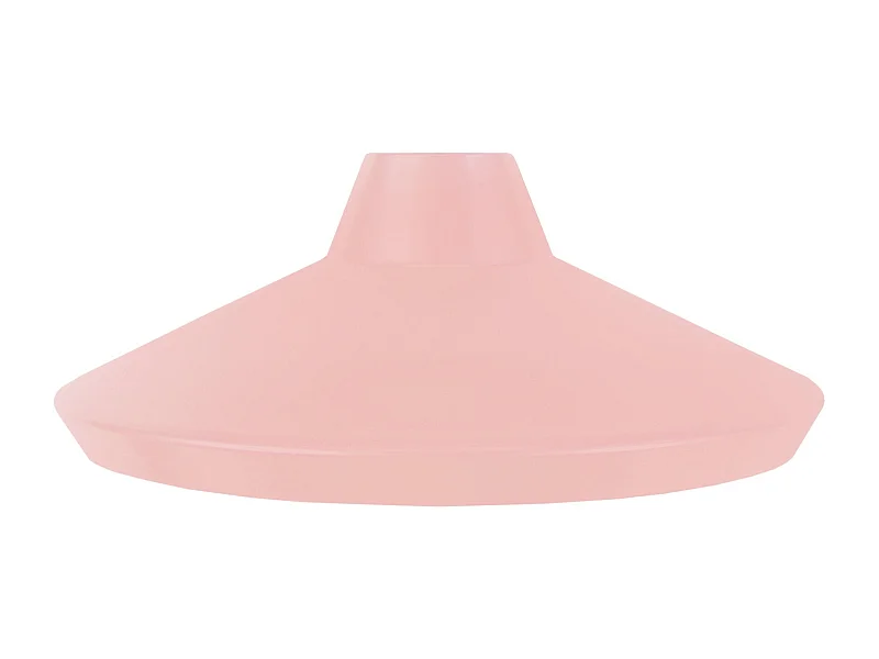 Abajur TOSEL VASTERVIK metal cônico rosa D33 x H14  cm