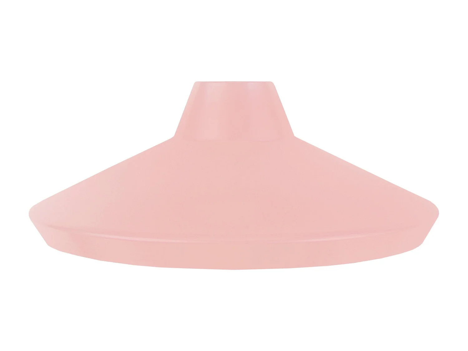 Abat-jour TOSEL ,métal,Rose ,H14xD33xP33cm