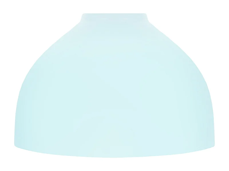 Abat-jour TOSEL ,métal,Bleu,H15,5xD23xP23cm