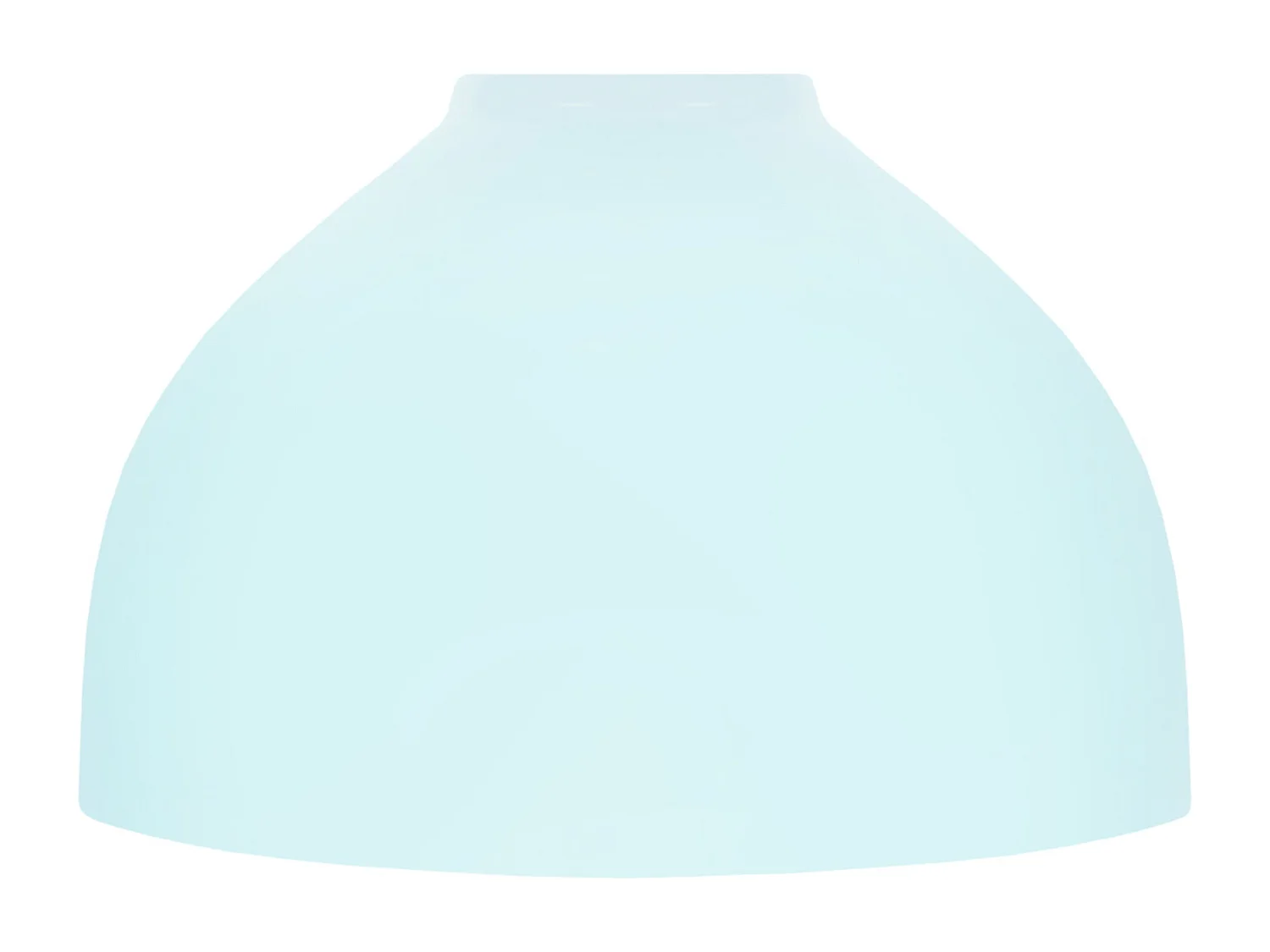 Abajur TOSEL DIANE metal cúpula azul D23 x H15,5  cm