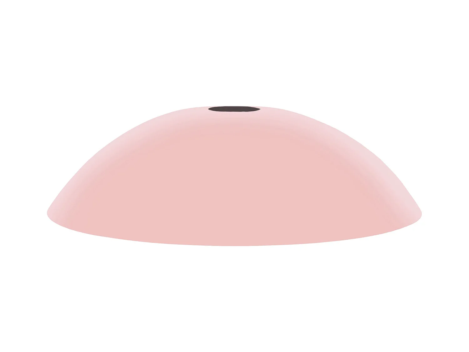 Abat-jour TOSEL ,métal,Rose ,H8,5xD29xP29cm