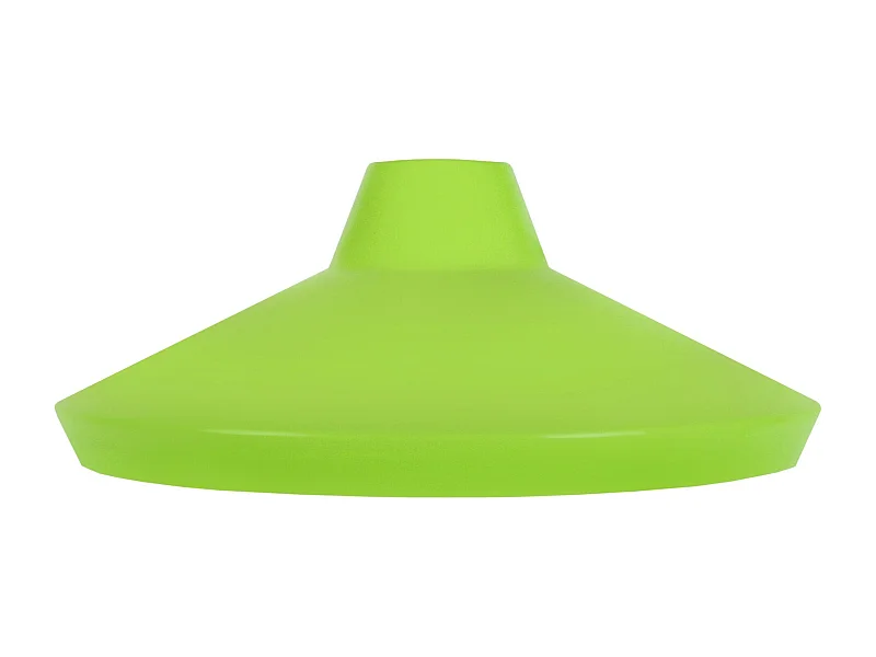 Abat-jour TOSEL ,métal,Vert ,H14xD33xP33cm