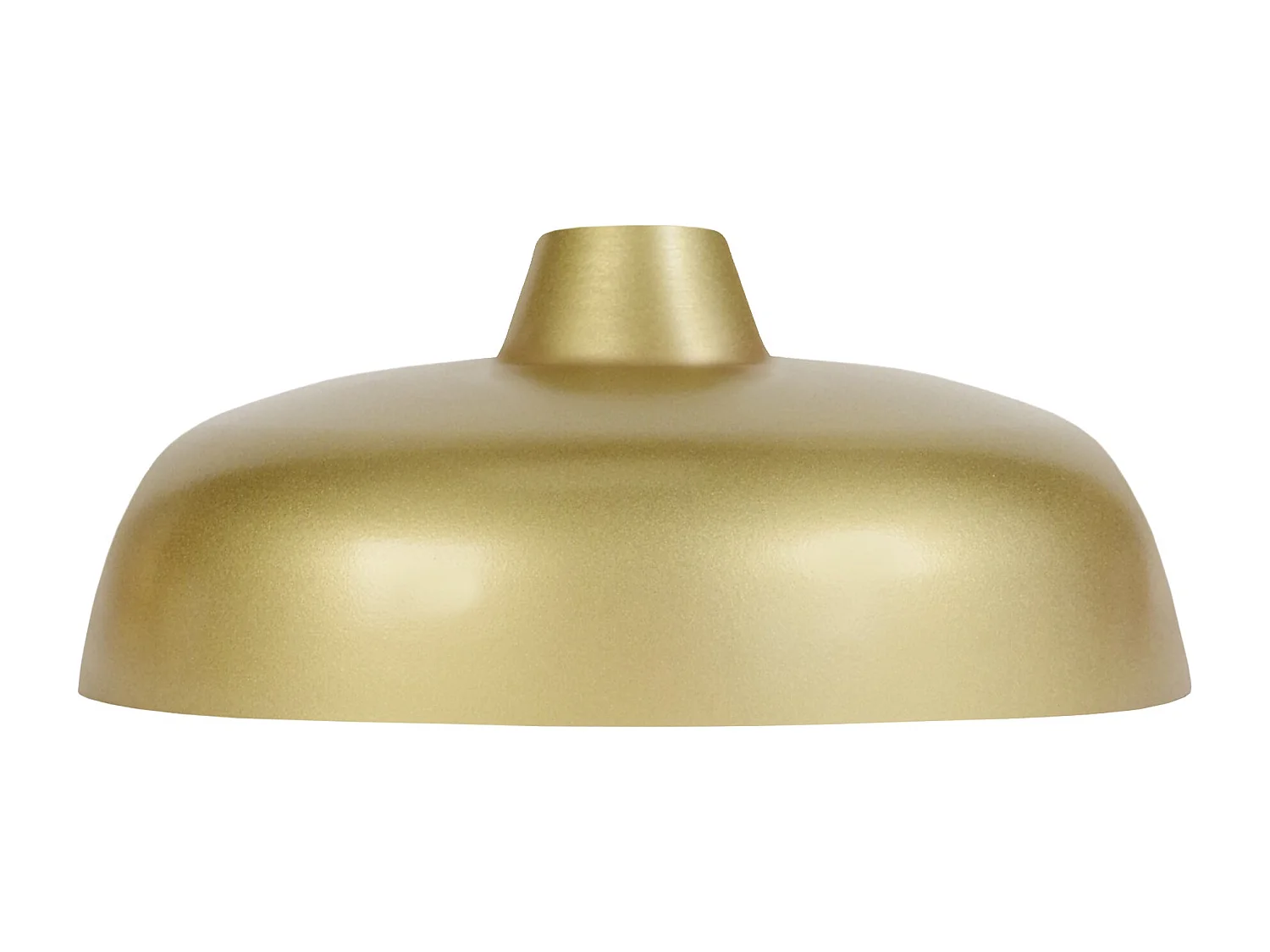 Abajur TOSEL TROG metal cúpula Dourado D30 x H13.2  cm