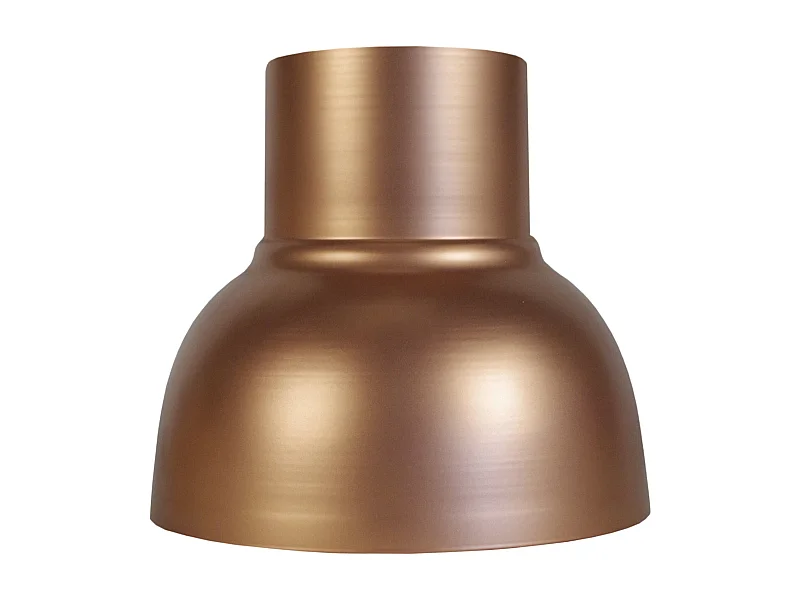 Abat-jour TOSEL ,métal,Cuivre ,H24xD24,5xP24,5cm