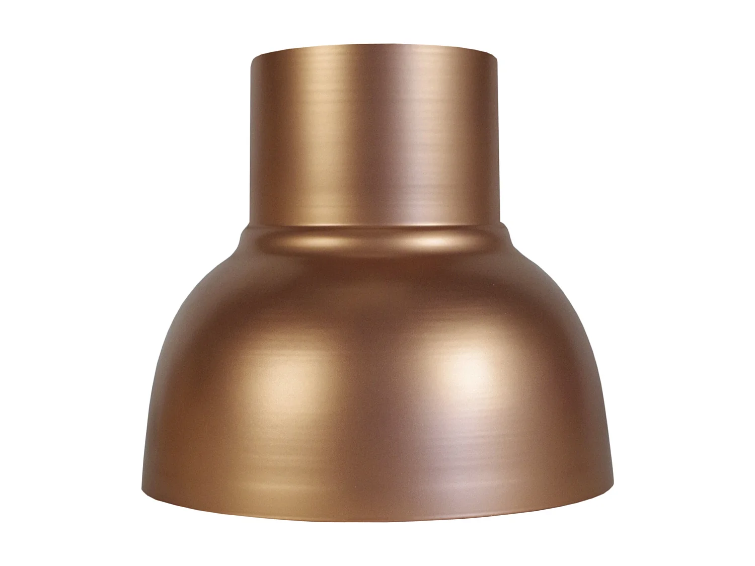 Pantalla TOSEL ,metal,Bronce ,A24xD24,5xP24,5cm