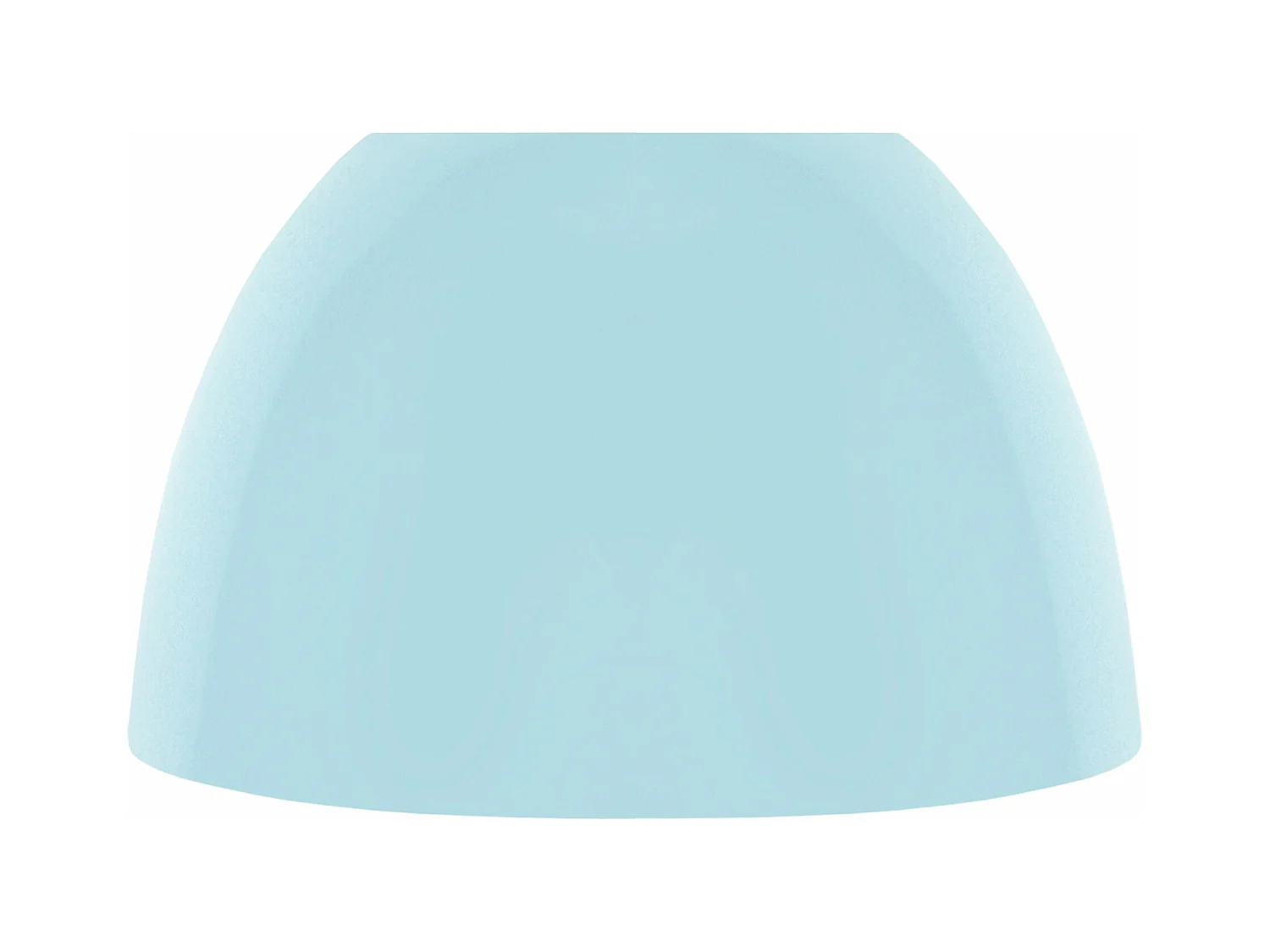 Abat-jour plastique   bleu 13 cm.