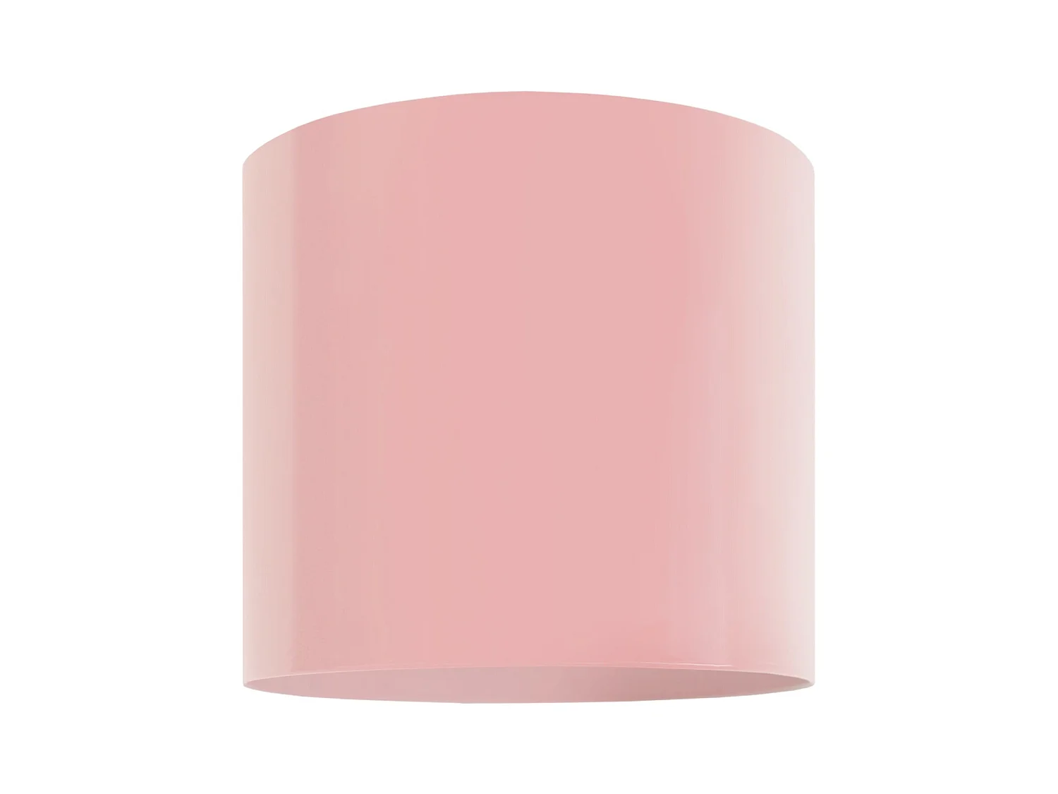 Abat-jour métal   rose 14 cm.