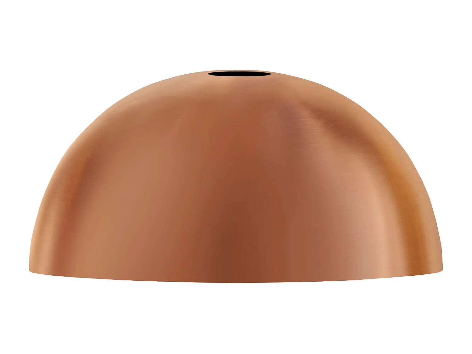 Abajur TOSEL HERBIE metal tigela cobre D29 x H14  cm