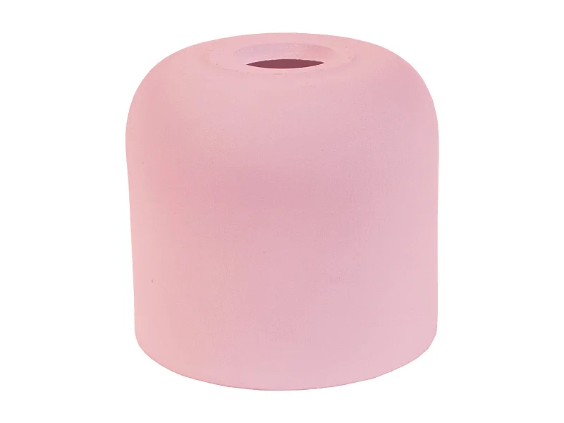 Pantalla TOSEL ,arcilla,Rosa ,A12,5xD13,5xP13,5cm