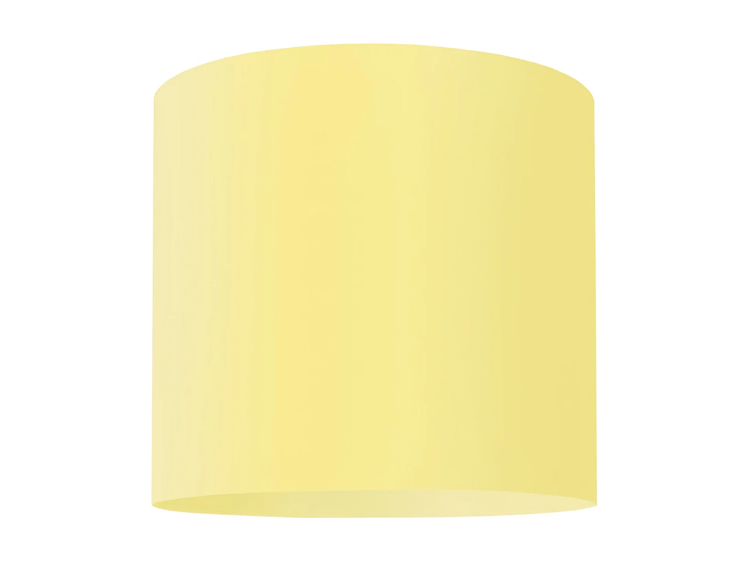 Abajur TOSEL UZIBUZI metal cilindro amarelo D13,5 x H13,5  cm