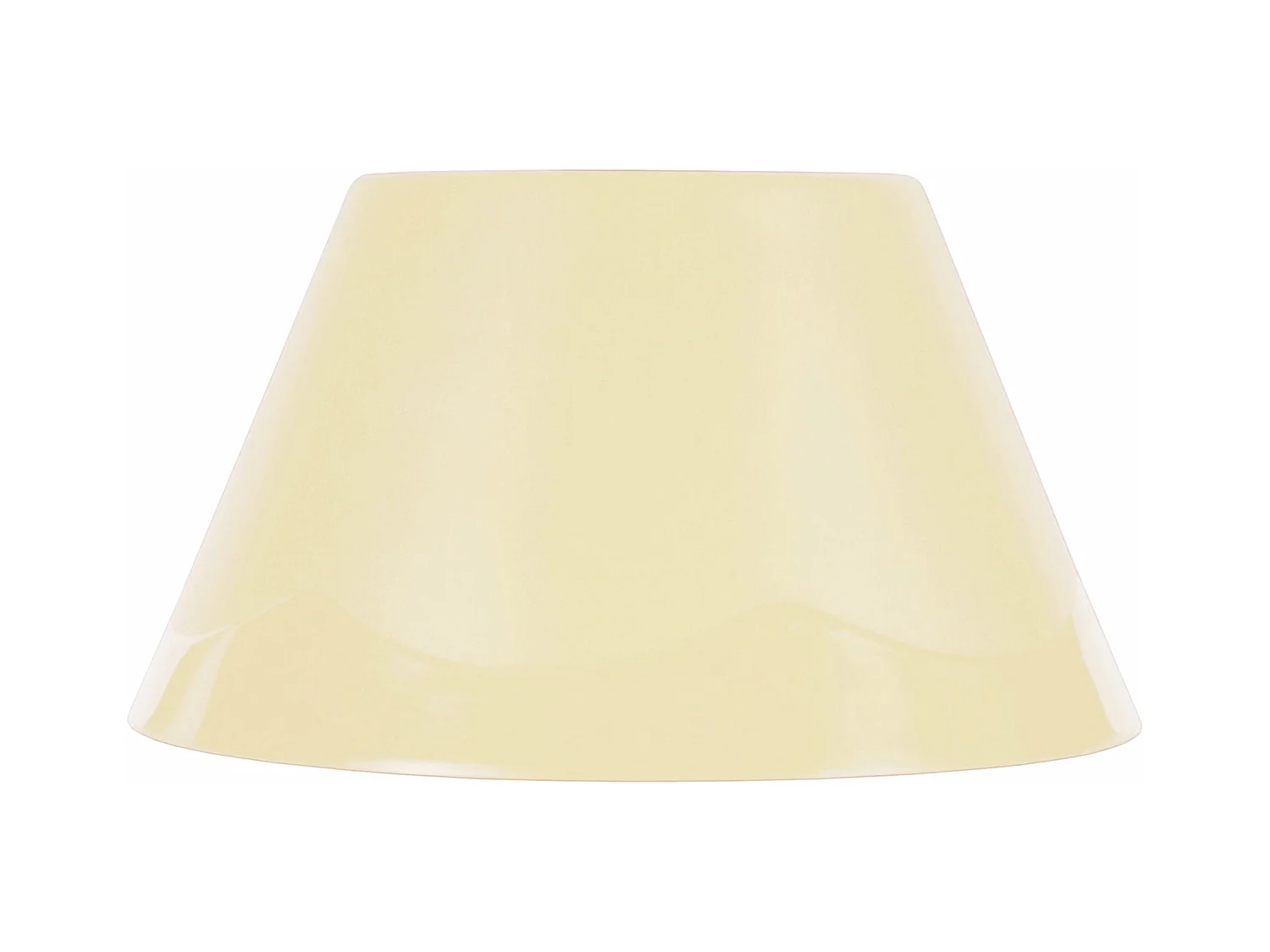 Abat-jour plastique   beige 12 cm.