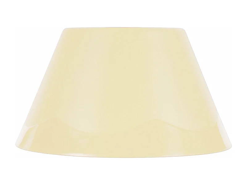 Abat-jour plastique   beige 12 cm.