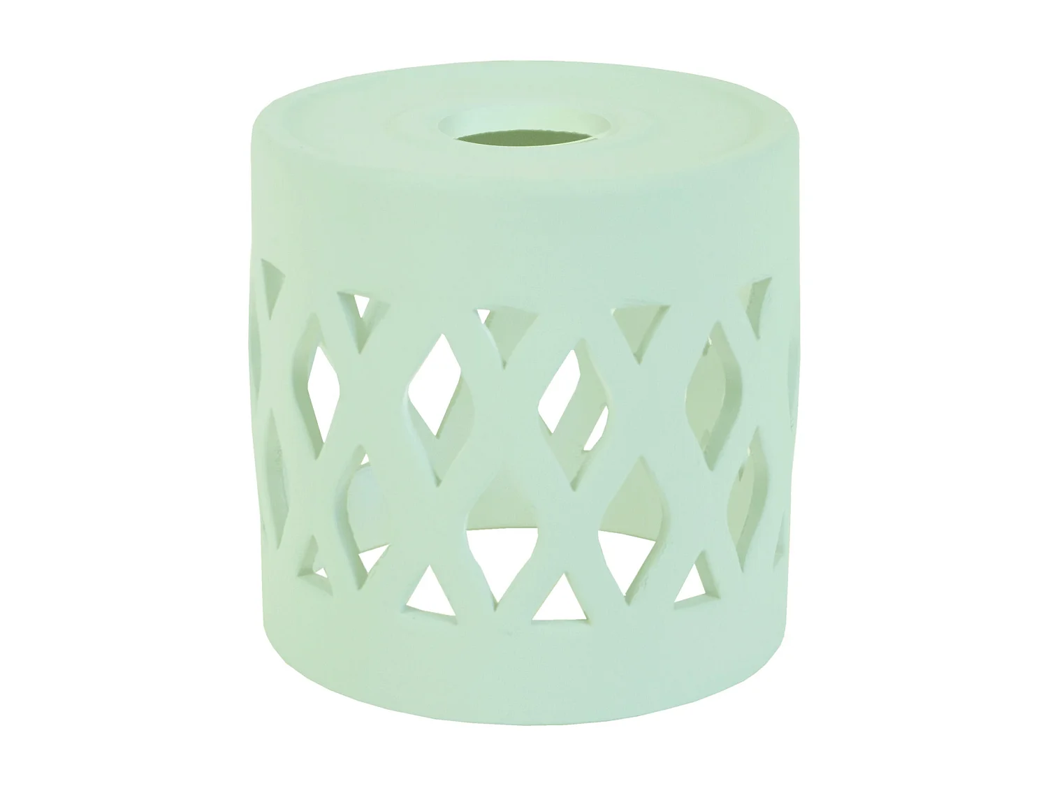 Pantalla TOSEL ,arcilla,Verde,A14xD14,5xP14,5cm