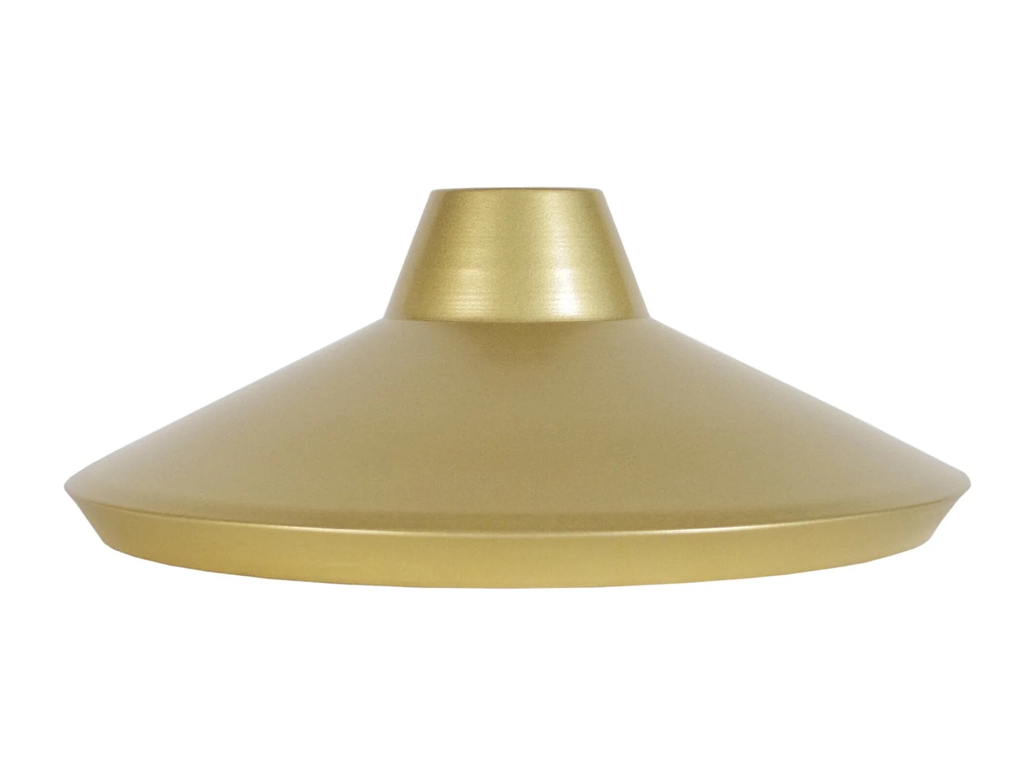 Pantalla TOSEL ,metal,Dorado ,A14xD33xP33cm