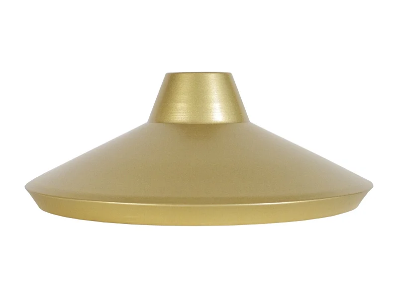 Abajur TOSEL VASTERVIK metal cônico Dourado D33 x H14  cm