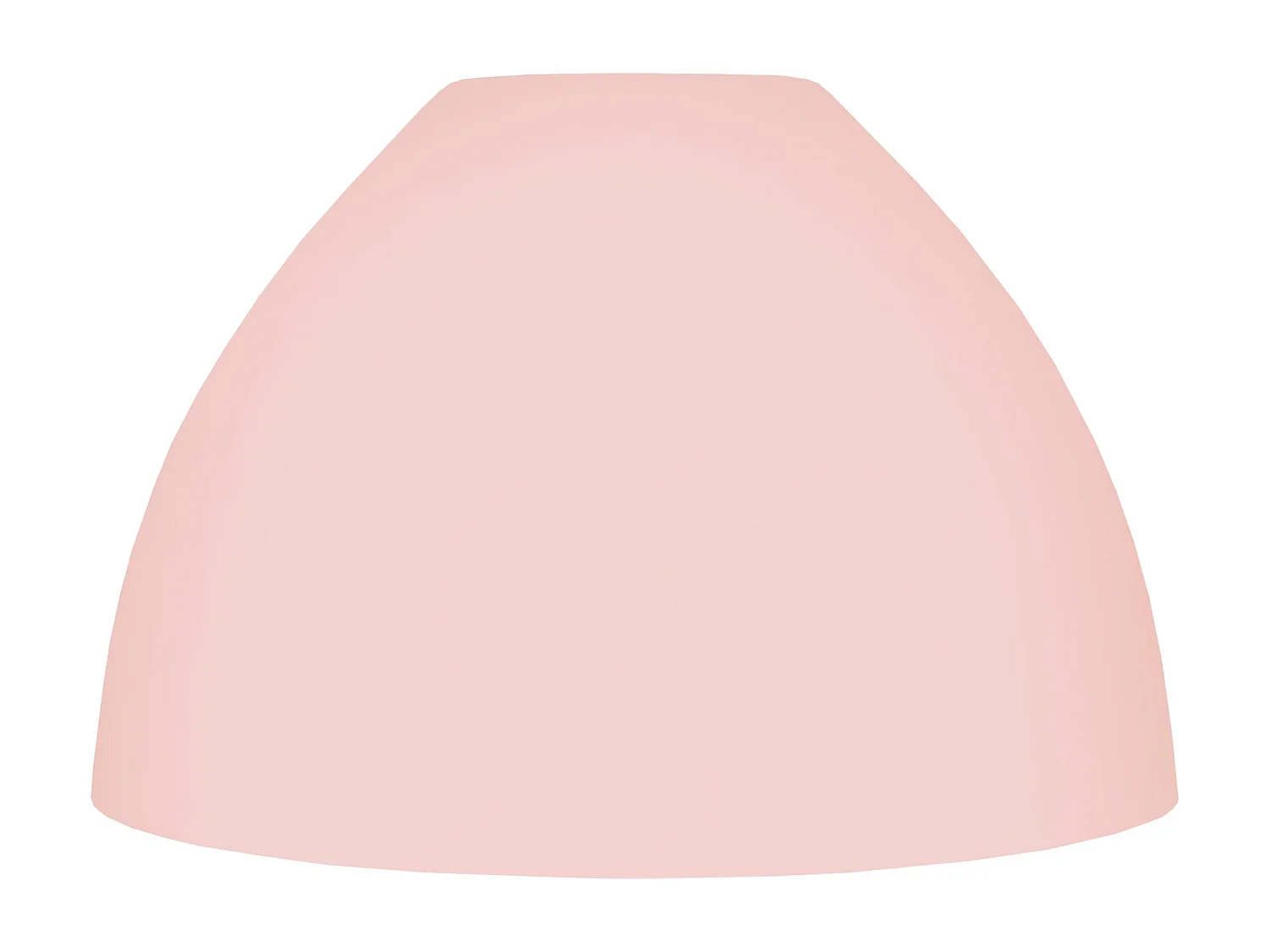 Abajur TOSEL CELICA metal cúpula rosa D21 x H14,5  cm