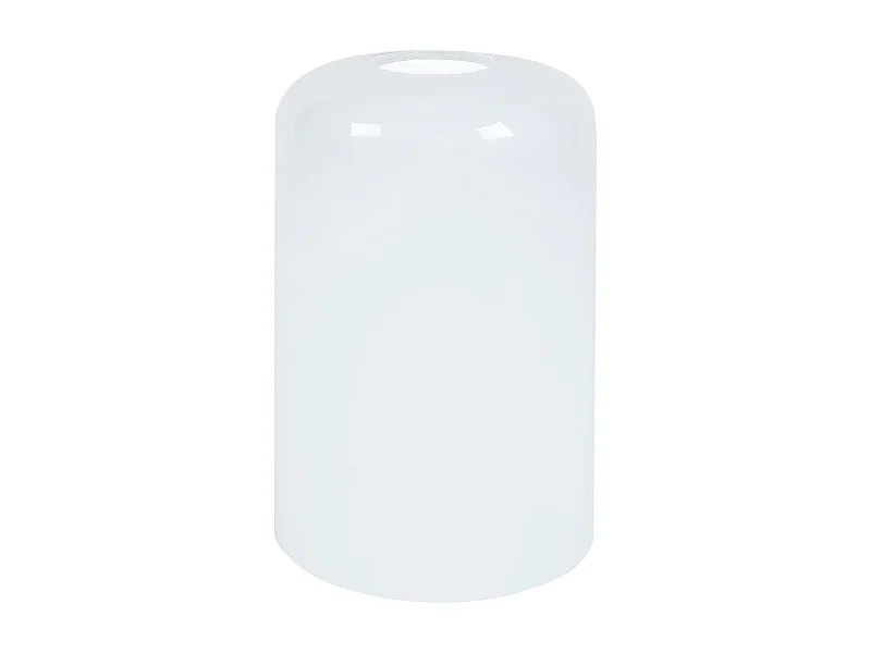 Abat-jour TOSEL ,verre,Blanc ,H17xD10,3xP10,3cm