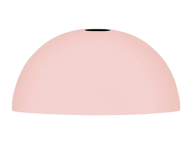 Abajur TOSEL HERBIE metal tigela rosa D29 x H14  cm