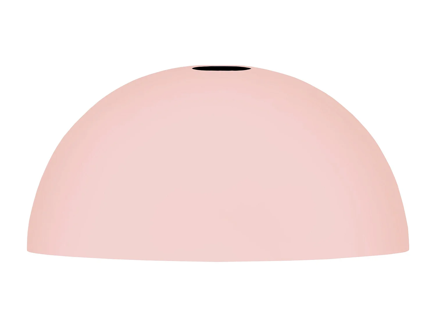 Abajur TOSEL HERBIE metal tigela rosa D29 x H14  cm