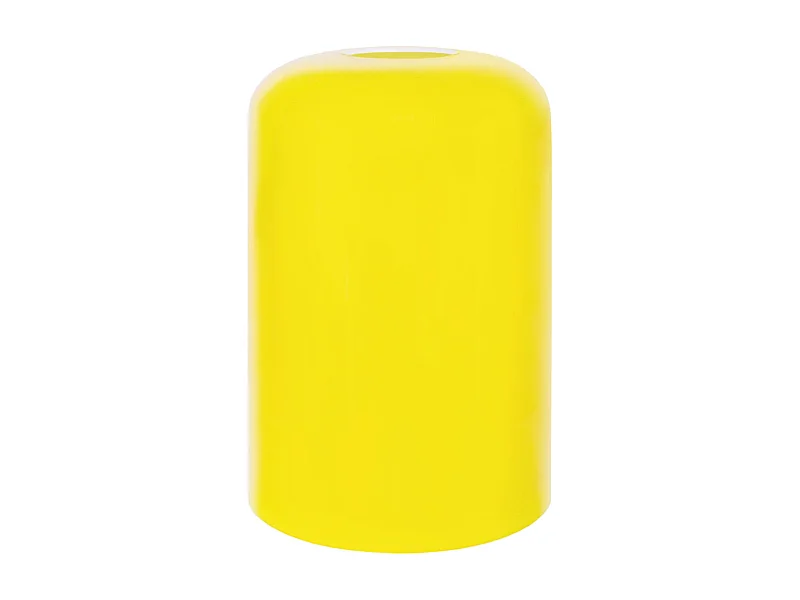 Pantalla TOSEL ,vidrio,AMARILLO,A17xD10,3xP10,3cm