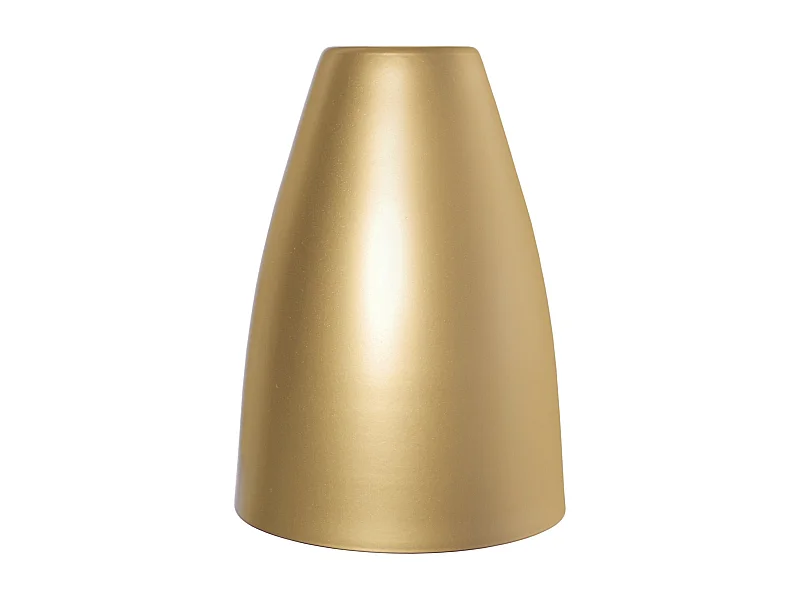 Abat-jour TOSEL ,métal,Doré ,H21xD15xP15cm