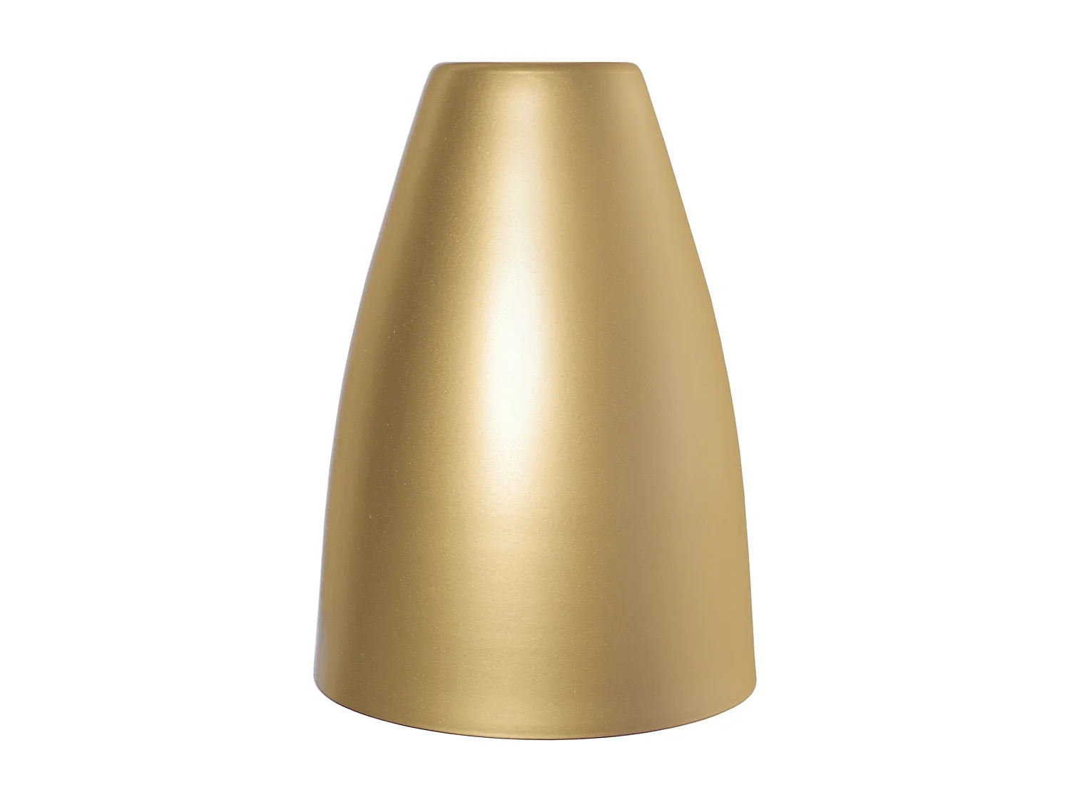 Abat-jour TOSEL ,métal,Doré ,H21xD15xP15cm