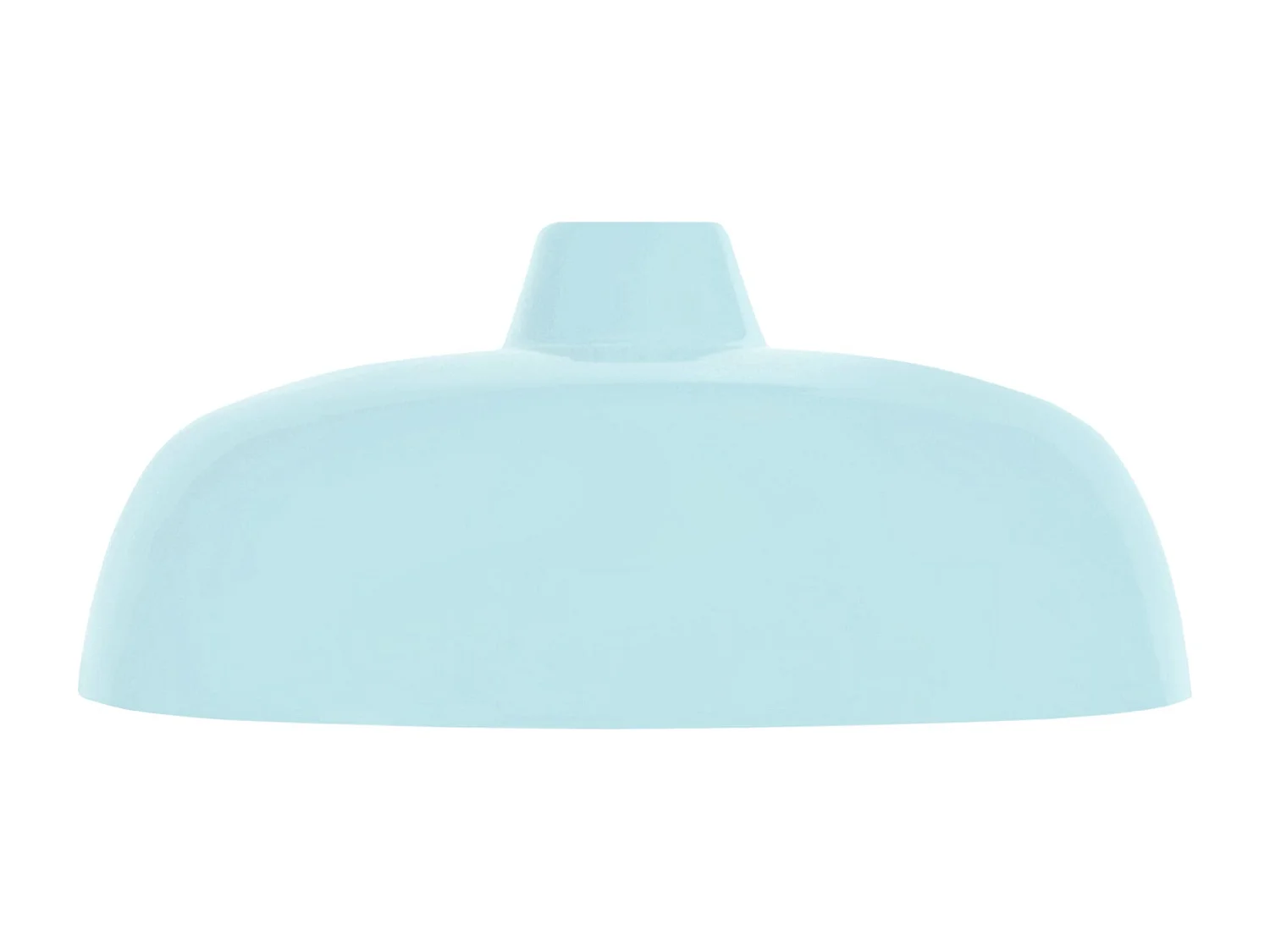 Abajur TOSEL TROG metal cúpula azul D30 x H13.2  cm