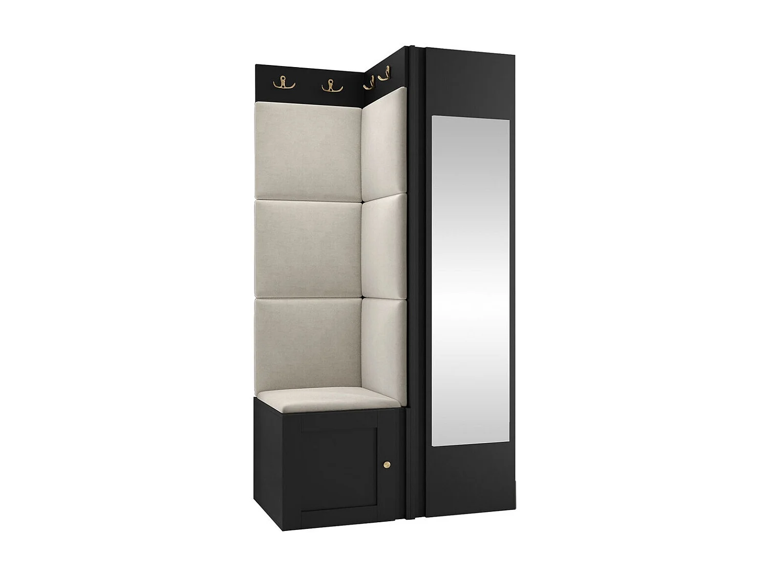 Conjunto para corredor Hartford 382, Espelho, 19x8x5cm