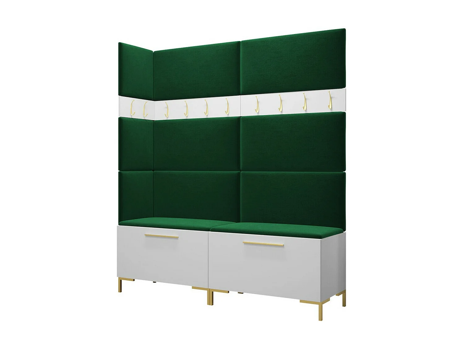 Conjunto para corredor Tivsoa 104, Colocado, 20x17x5cm