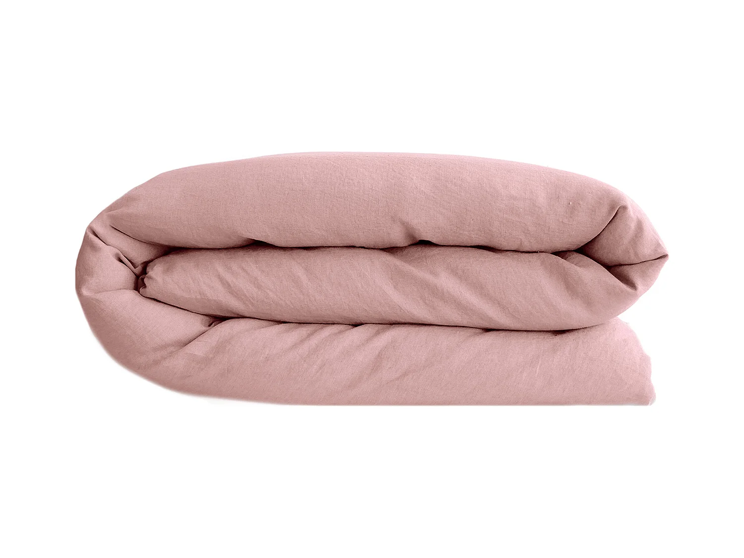 Housse de couette lin et coton 240x220 cm collection OPERA rose