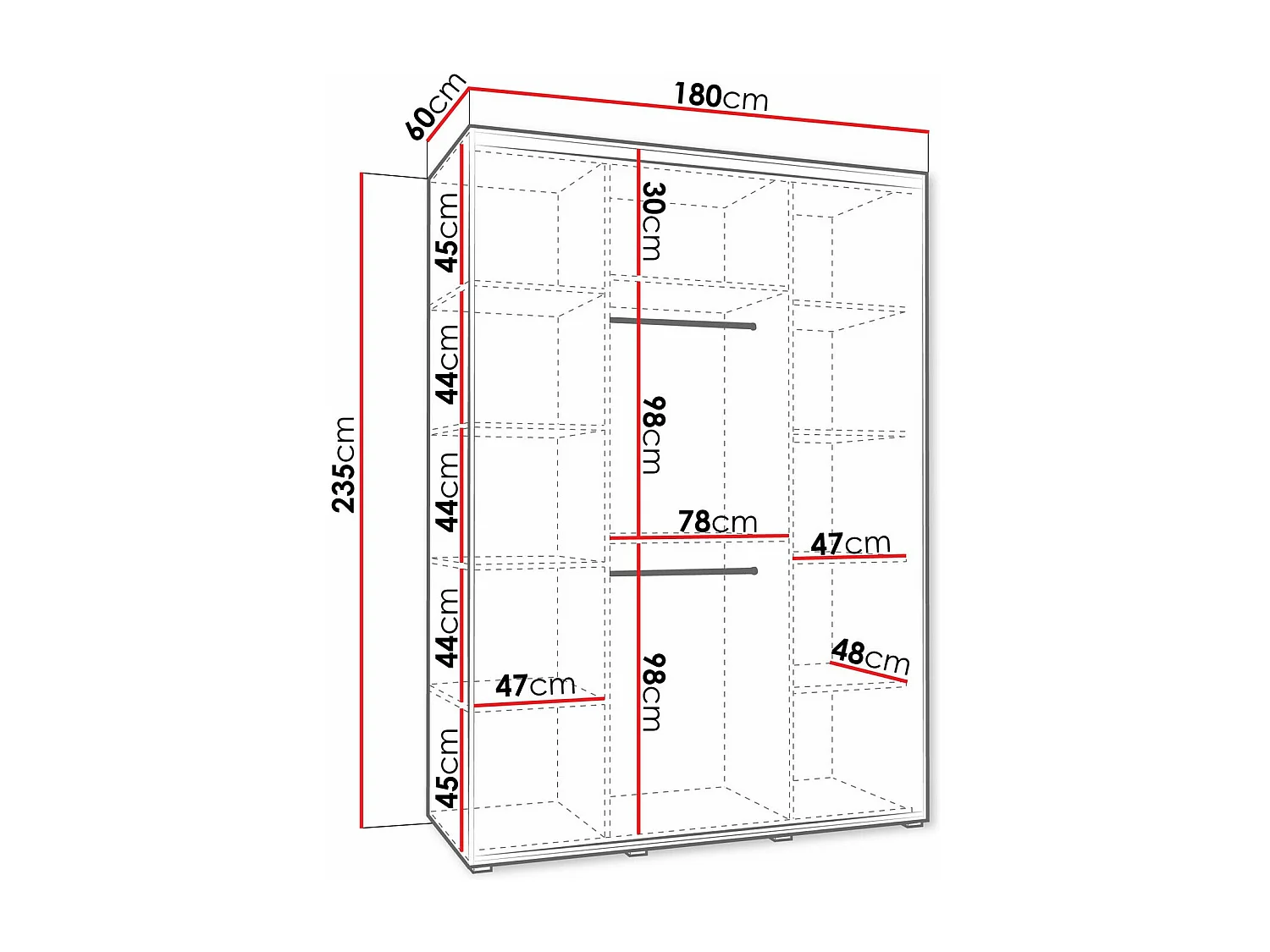 Roupeiro Hartford 493, 24x18x6cm