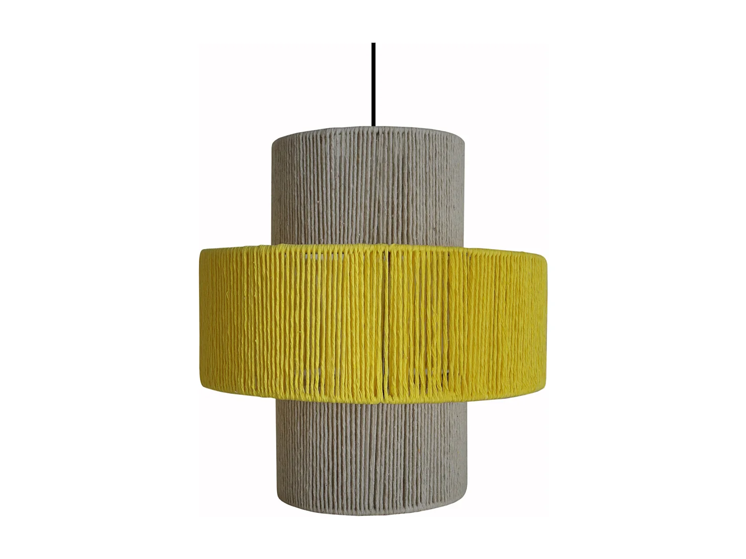 Suspensão TOSEL  LIZA 40 metal cúpula azulado D30 x  H77  cm