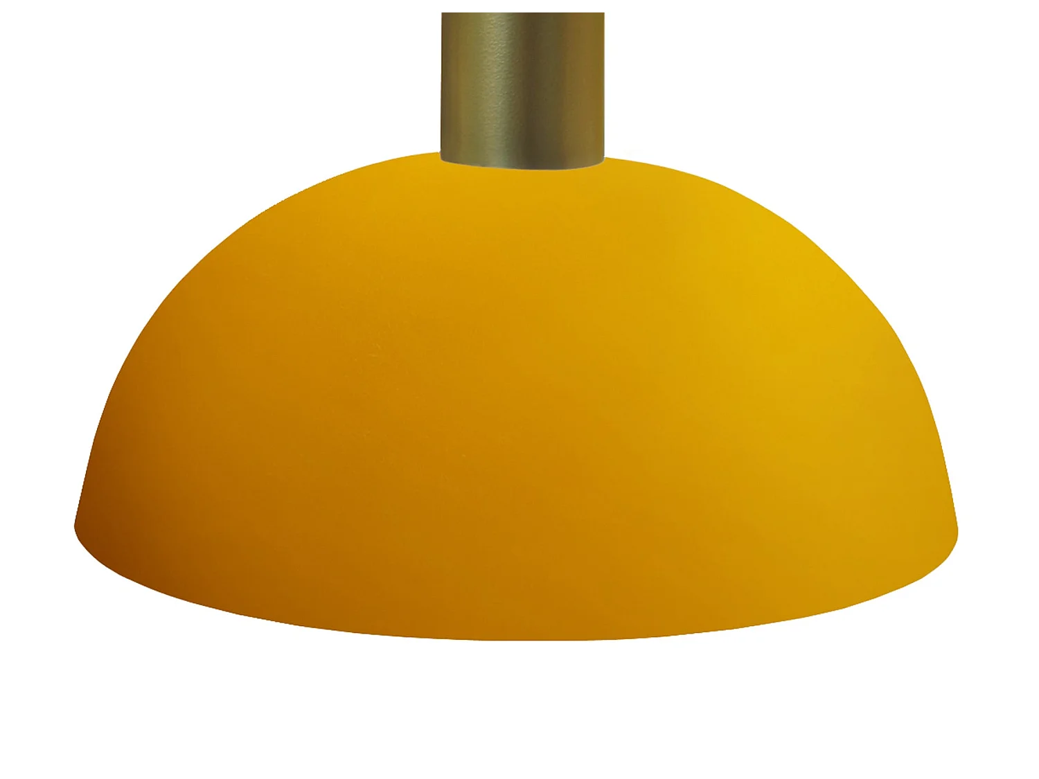Suspension TOSEL ,métal,Jaune ,H110x D24xP24cm
