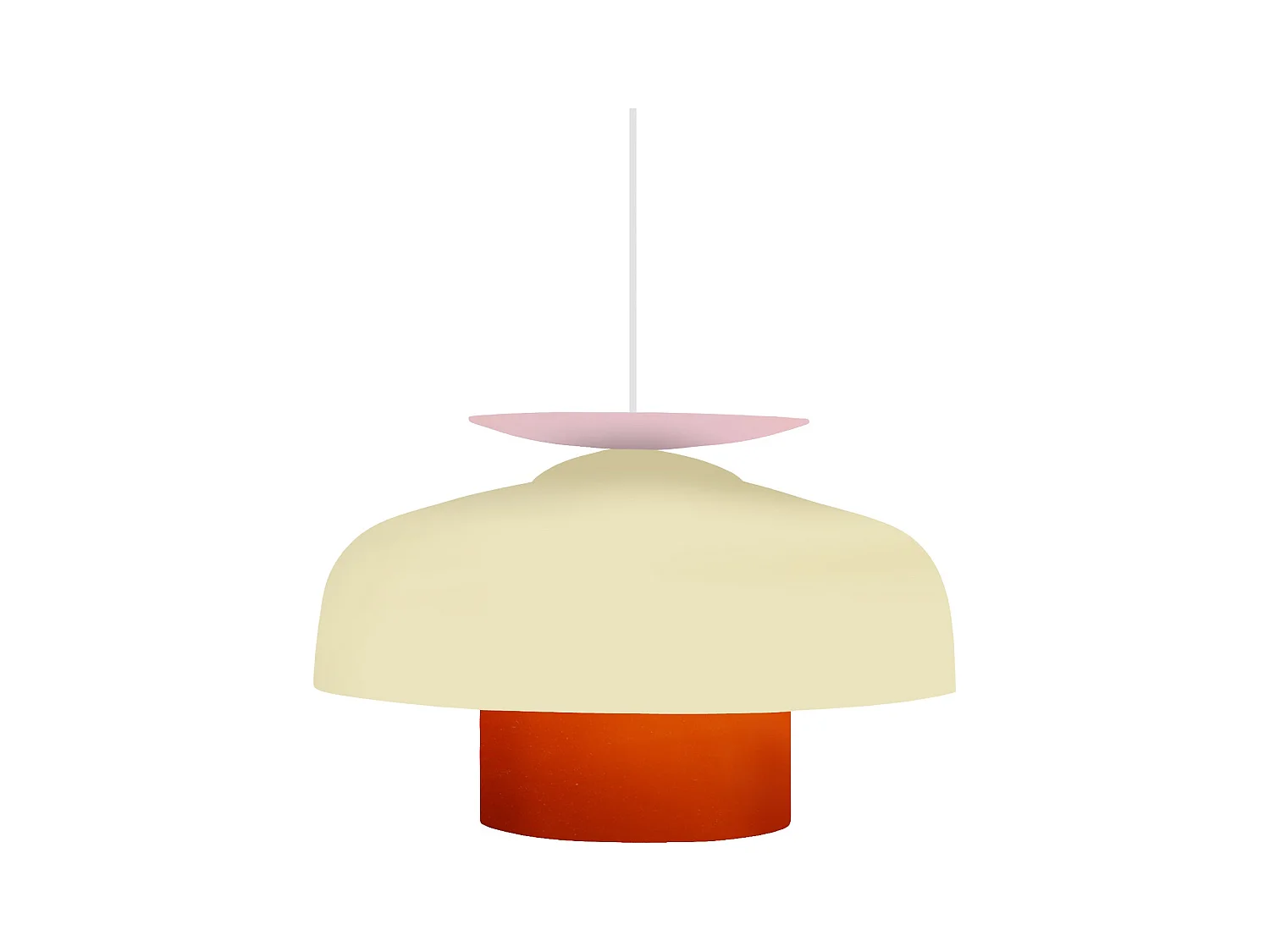 Suspension TOSEL ,métal,beige,H110xD30xP30 cm