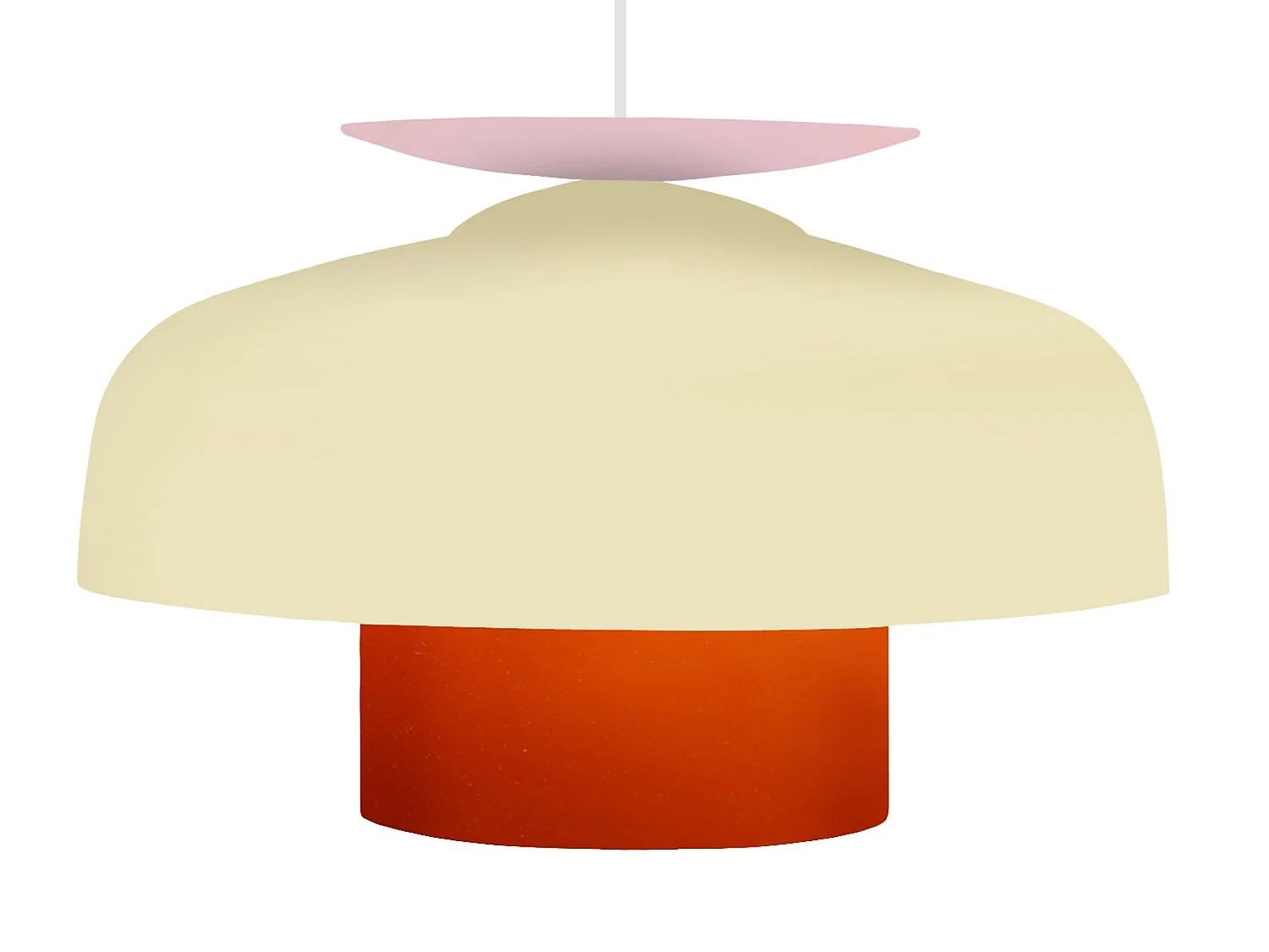 Suspension TOSEL ,métal,beige,H110xD30xP30 cm