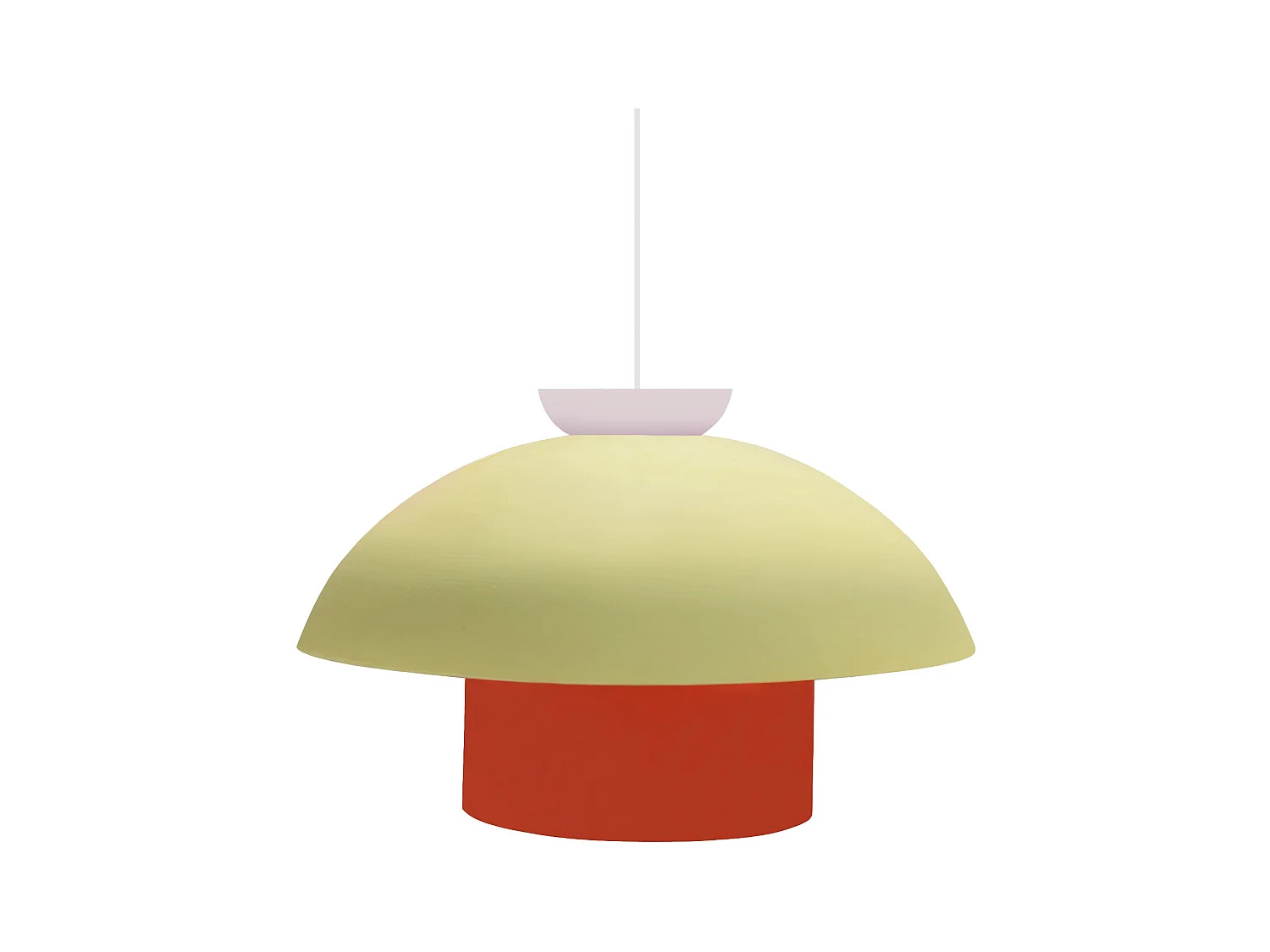 Suspension TOSEL ,métal,beige,H110xD29xP29 cm